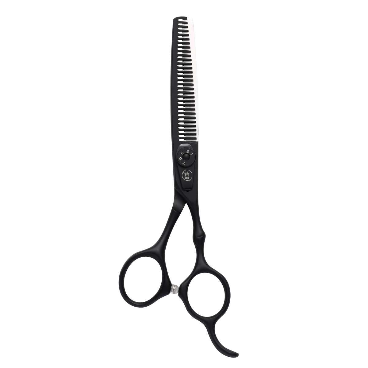 Timeless Hairdressing Matte Black Thinning Scissor - Japan Scissors