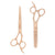 Ichiro Rose Gold Hairdressing Scissor Set - Japan Scissors