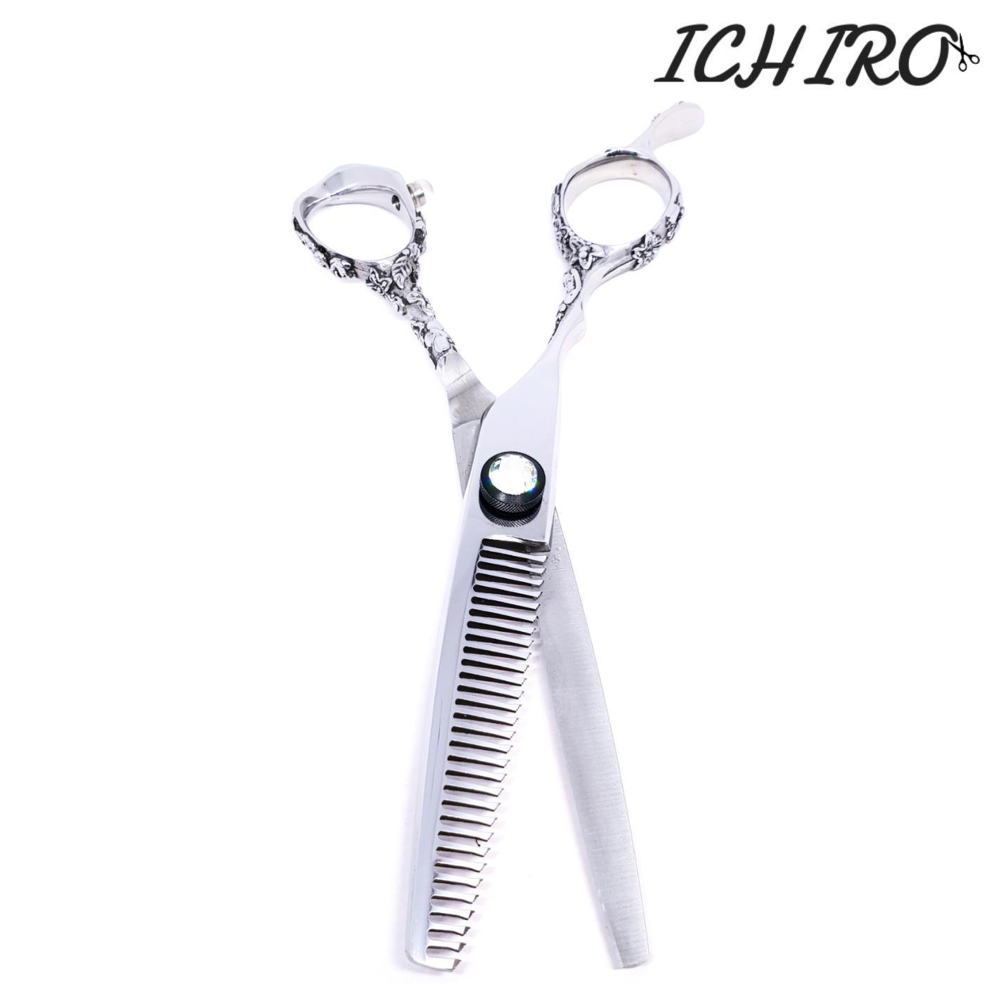 Ichiro Rose Lefty Cutting & Thinning Scissors Set - Japan Scissors