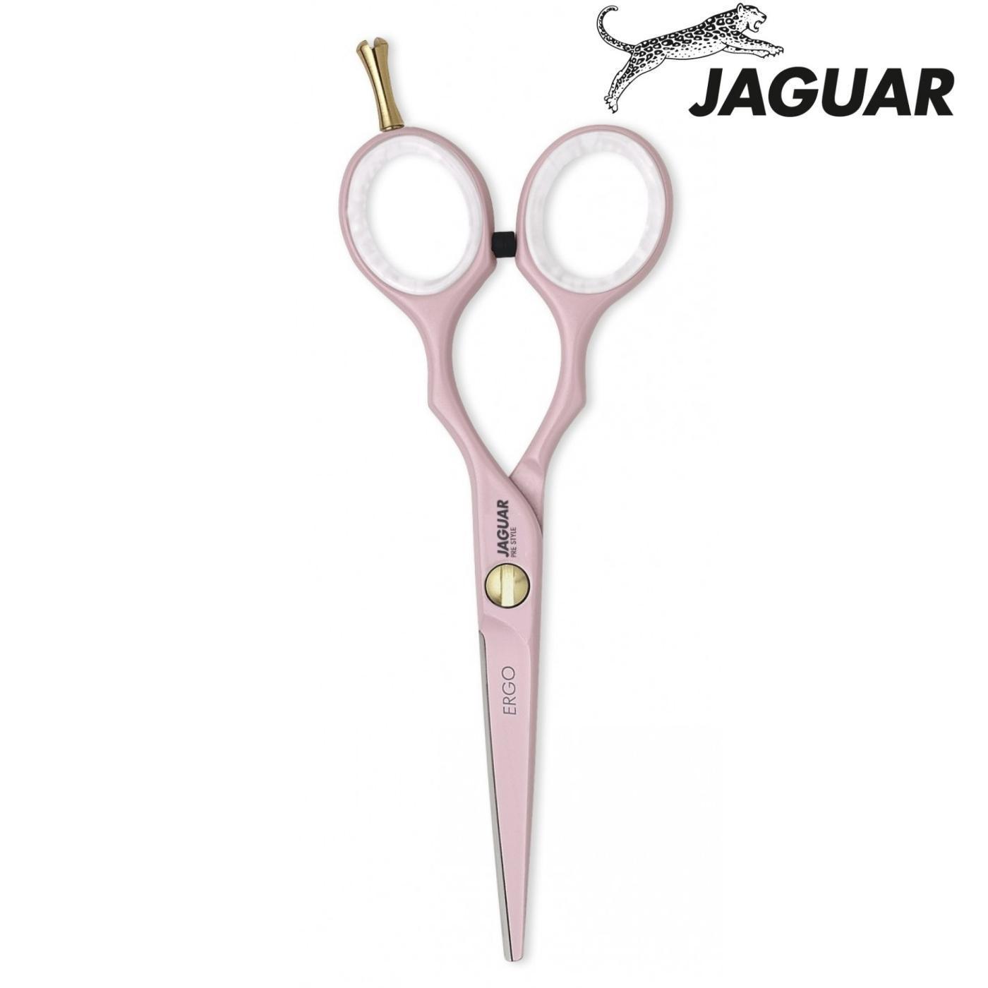 Jaguar Pink Pre Style Ergo Hair Cutting Scissors - Japan Scissors