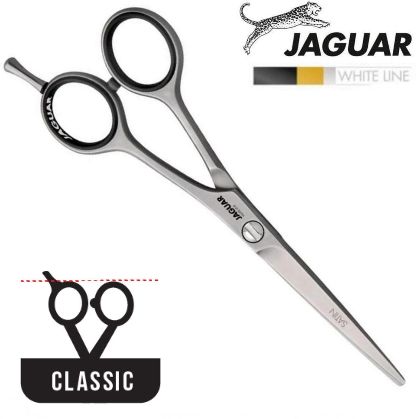 Jaguar White Line Satin Hairdressing Scissors - Japan Scissors