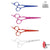 Joewell Colour C Hair Scissors Kit - Japan Scissors