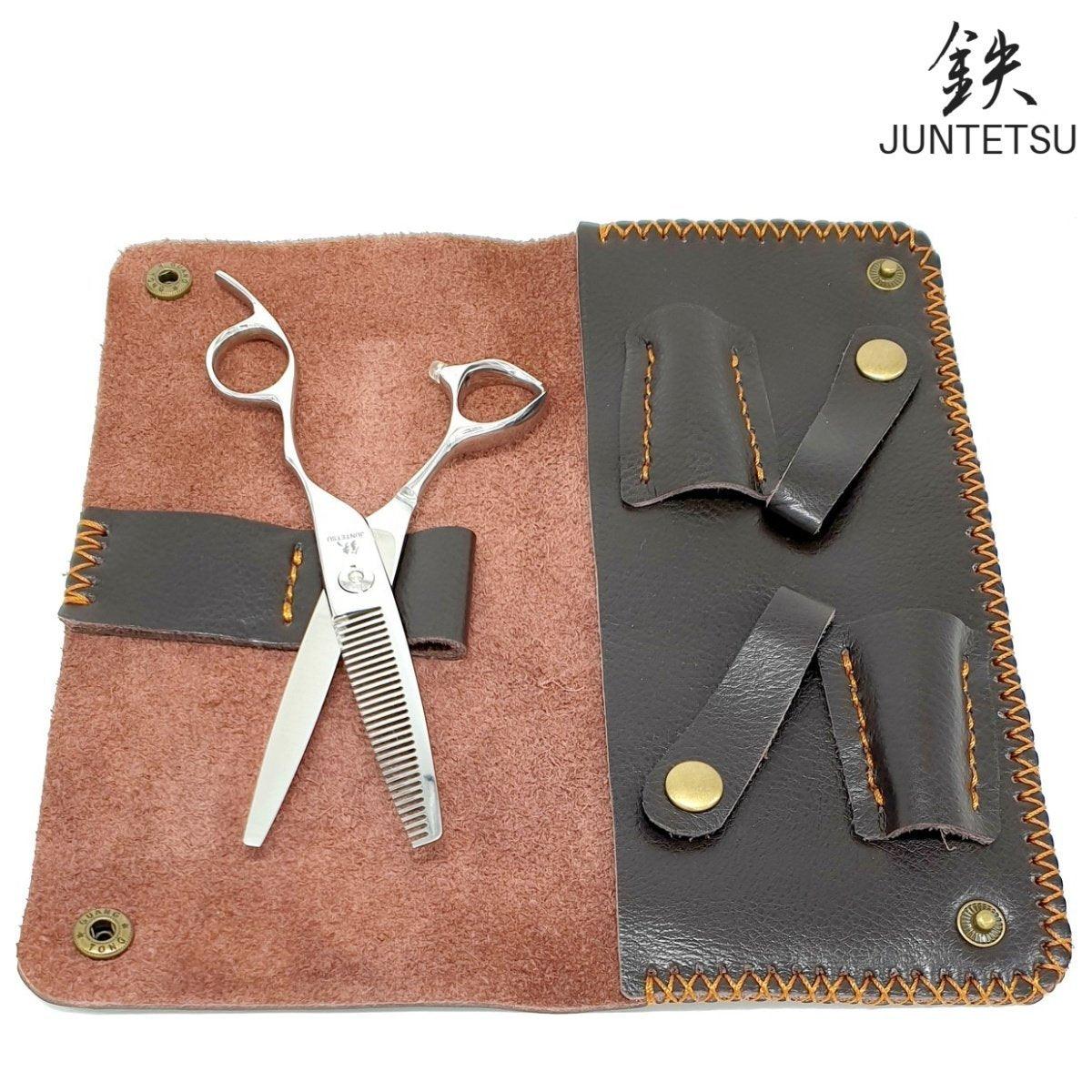 Juntetsu Offset 6 Inch Thinning Scissors - Japan Scissors