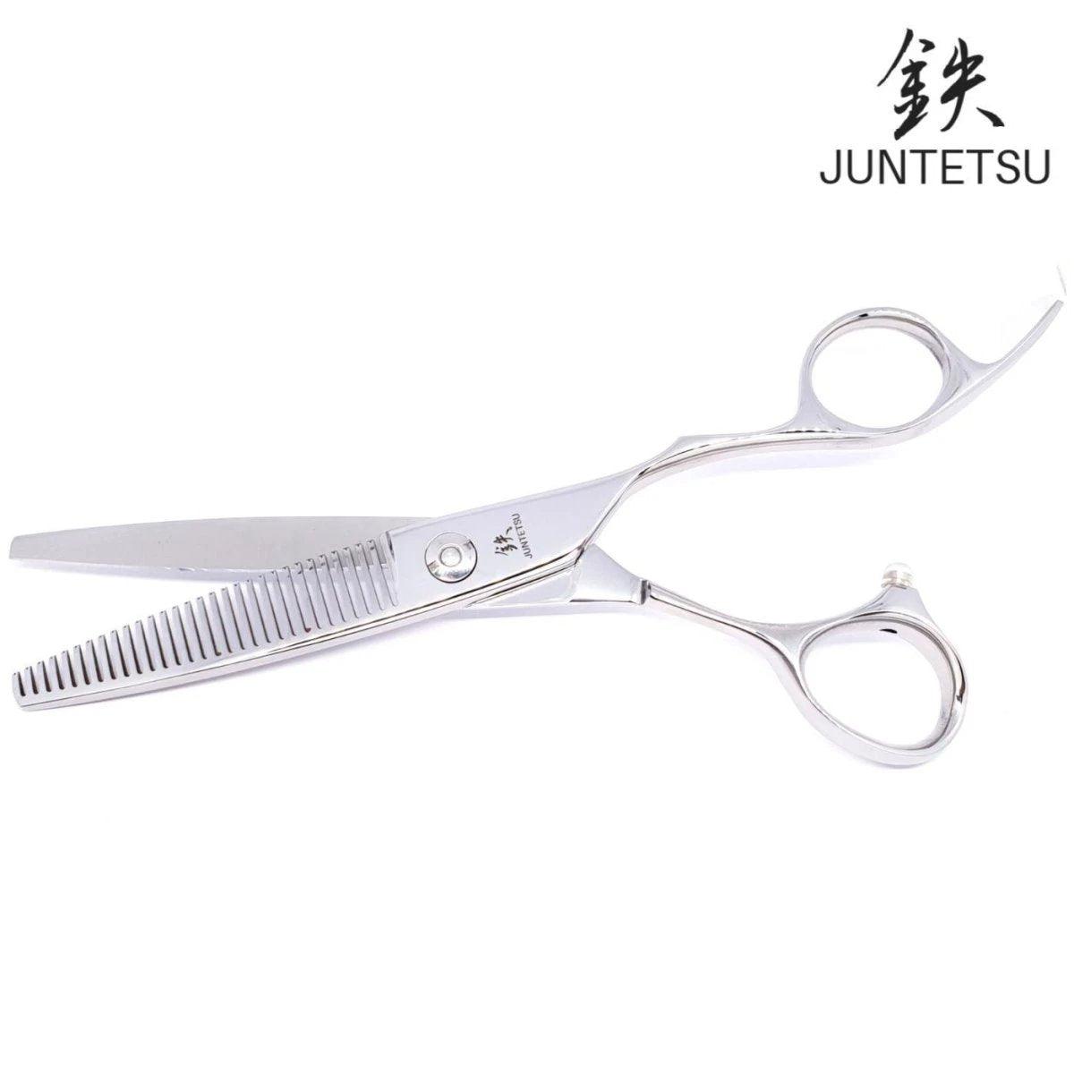 Juntetsu Offset Cutting & Thinning Scissors Set - Japan Scissors