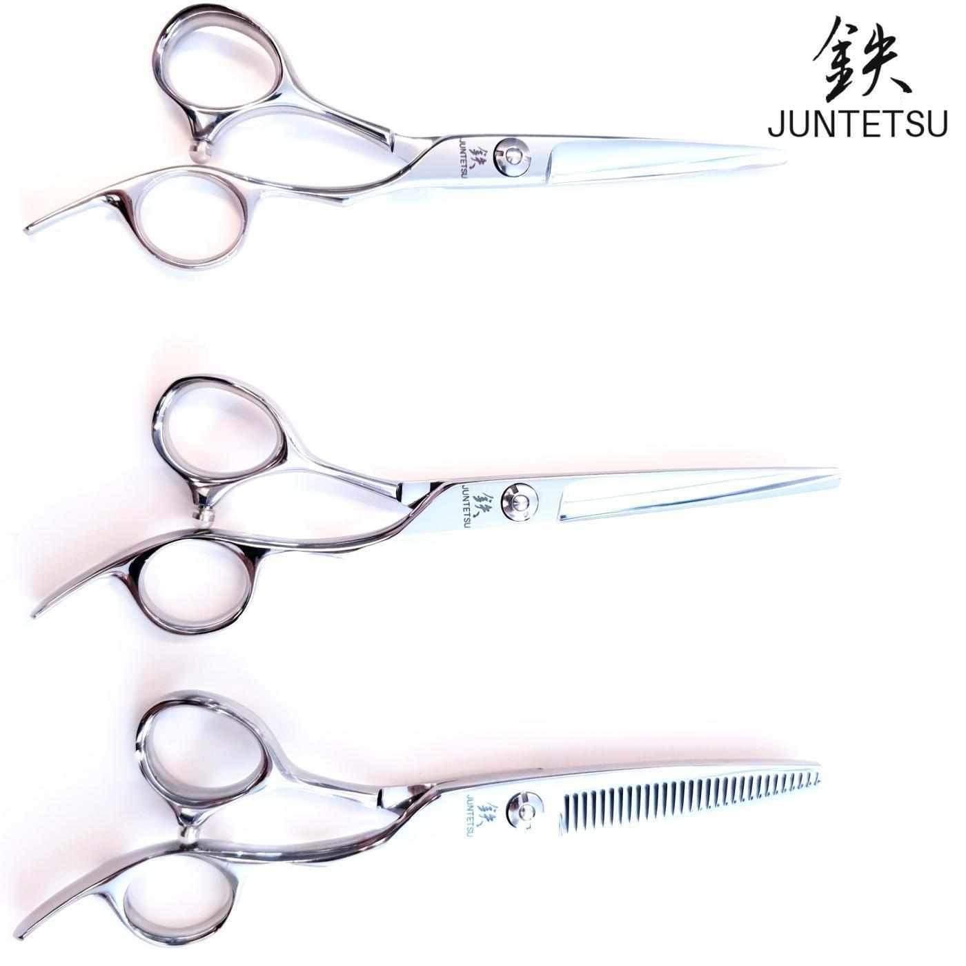 Juntetsu Offset Cutting & Thinning Triple Set - Japan Scissors