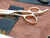 Juntetsu Rose Gold Thinning Scissors - Japan Scissors