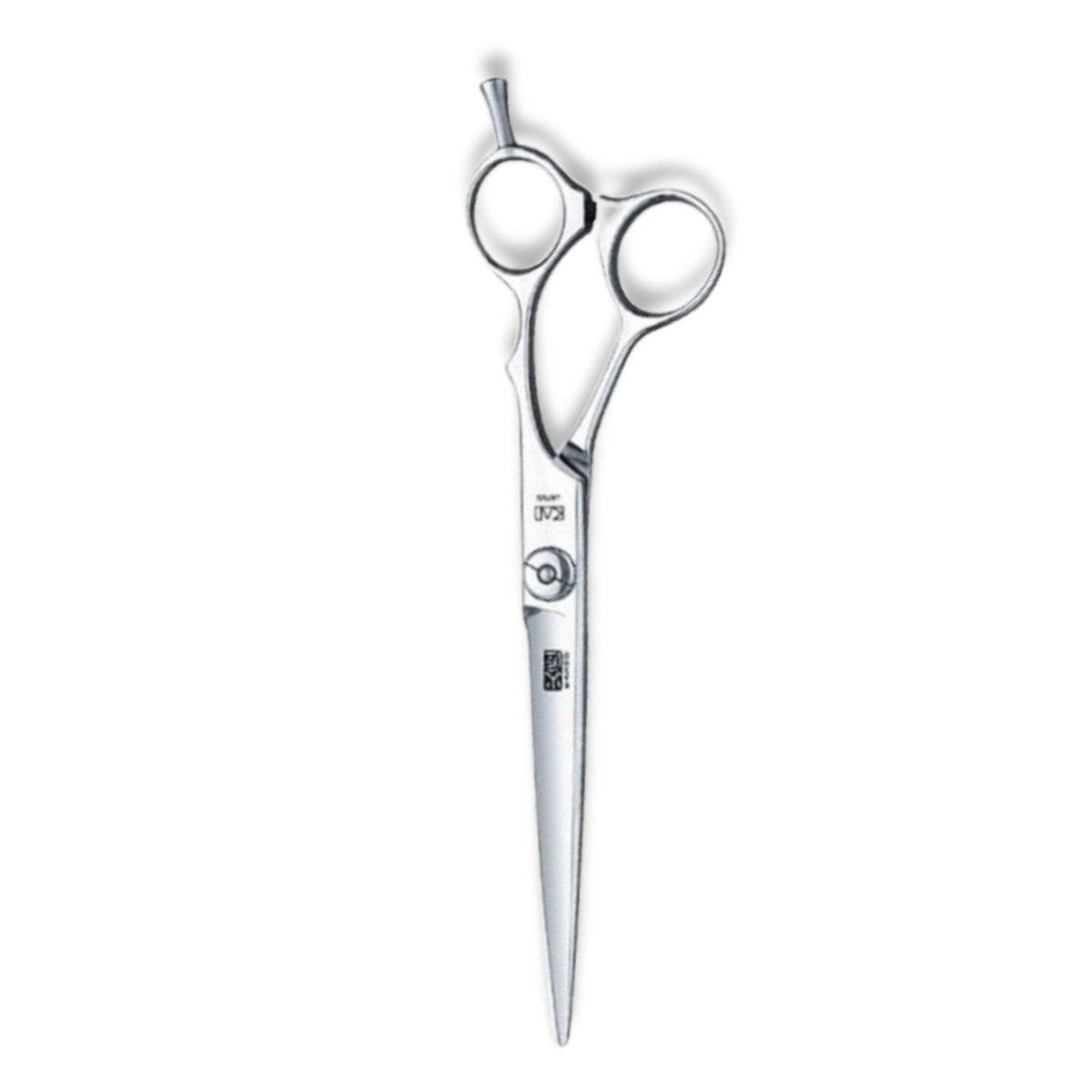 Kasho Green Semi-Offset Hair Cutting Scissors - Japan Scissors