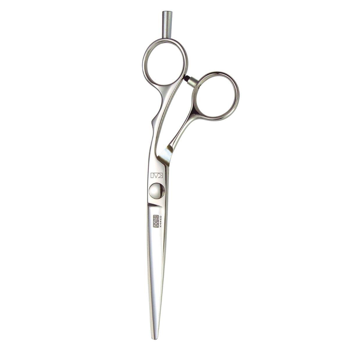 Kasho Silver Offset Hair Cutting Scissors - Japan Scissors