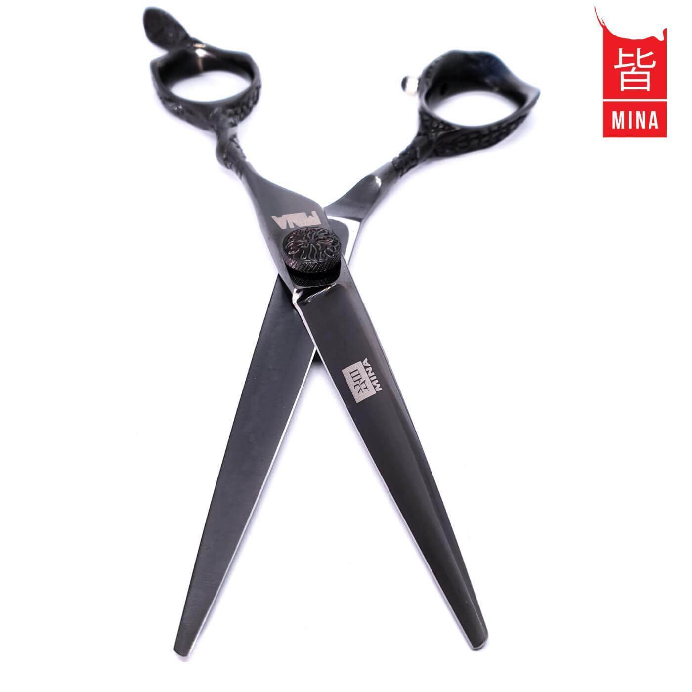 Mina Ash Black Cutting Scissors - Japan Scissors