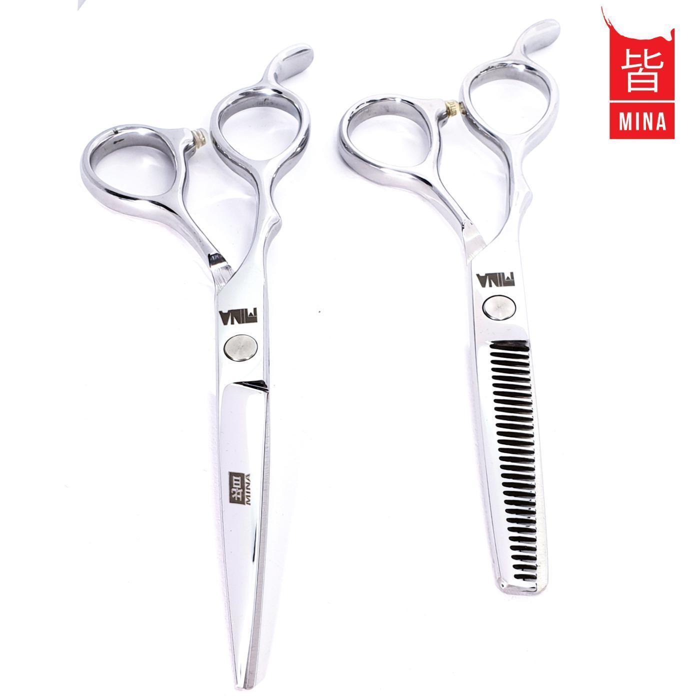 Mina Jay Lefty Cutting & Thinning Scissors Set - Japan Scissors