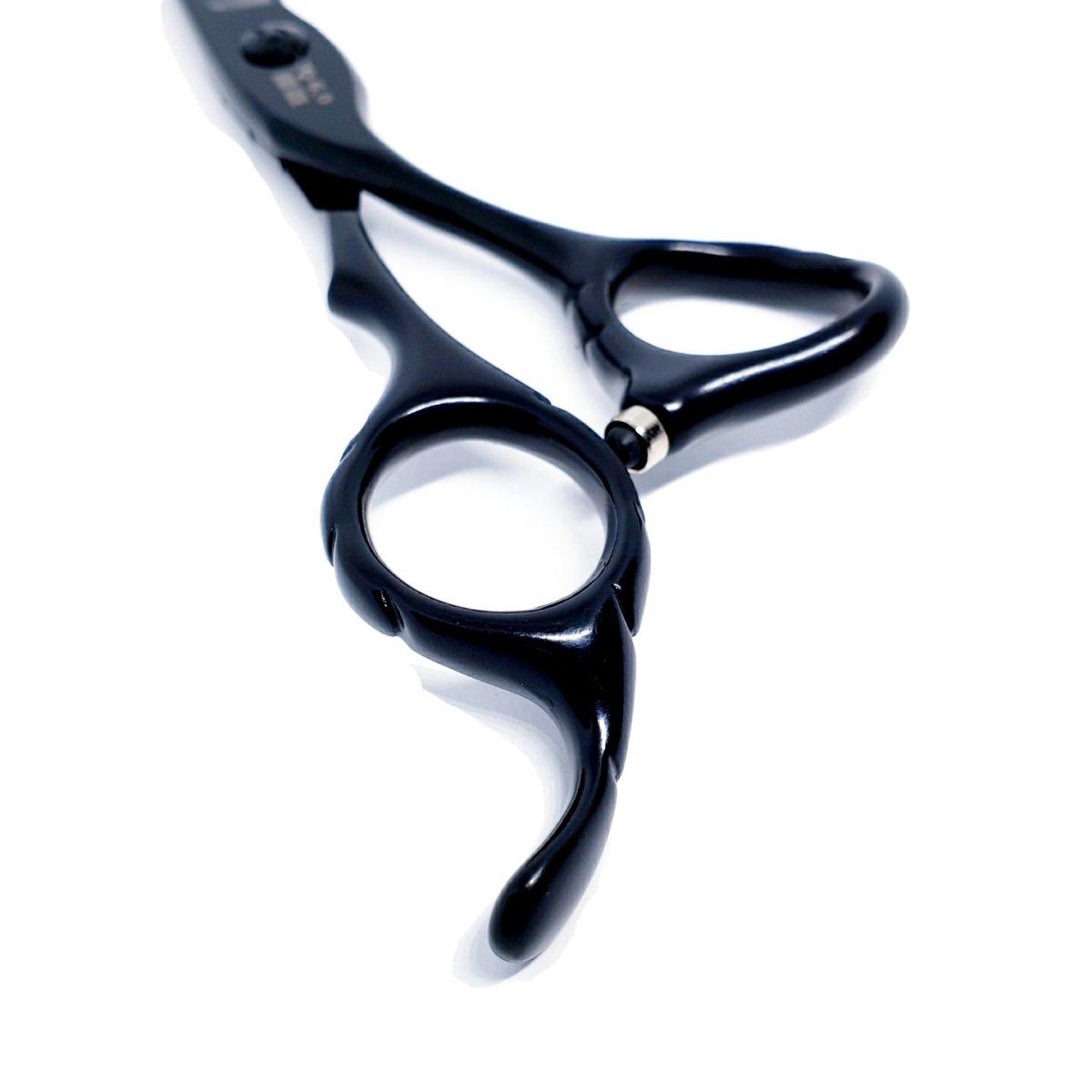 Mina Matte Black Cutting Scissors Offset - Japan Scissors