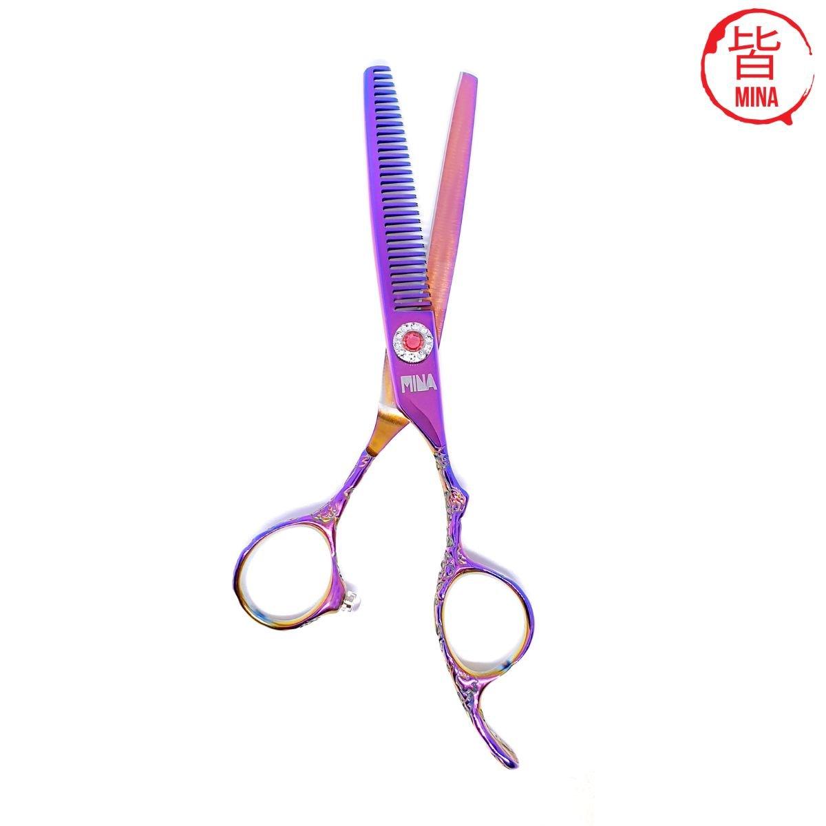 Mina Rainbow II Hairdressing Scissor Set - Japan Scissors