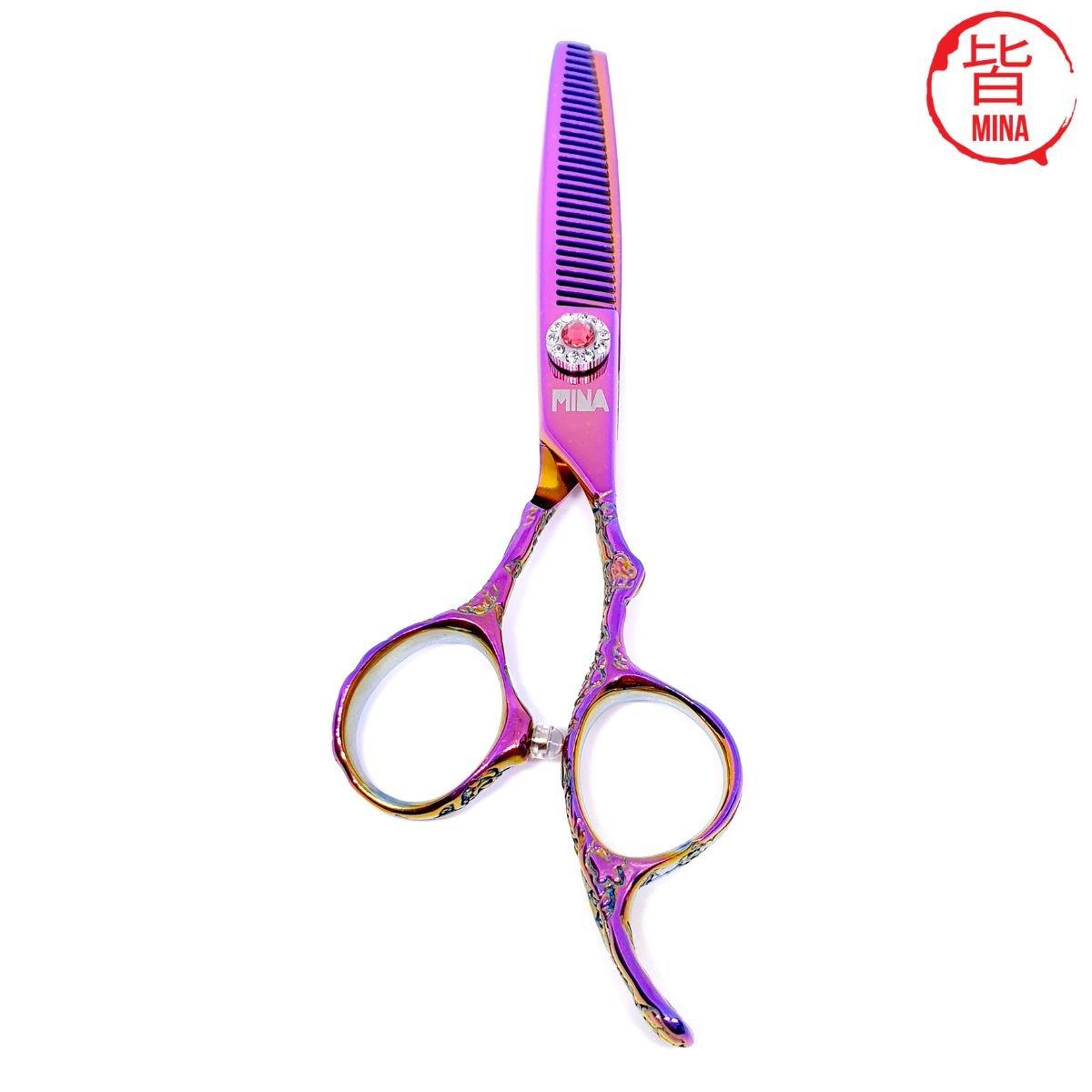 Mina Rainbow II Hairdressing Scissor Set - Japan Scissors